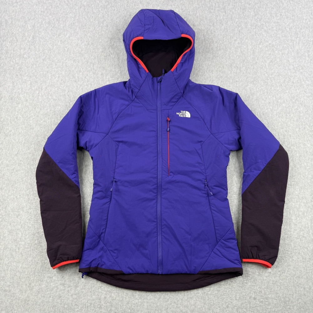 The North Face Jacket Womens Small Purple Ventrix Insulated Hooded Full Zip Gorp